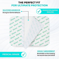MedVance absorbent dressing captures exudate while staying comfortable