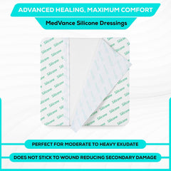 MedVance dressing used on postoperative wounds for comfort