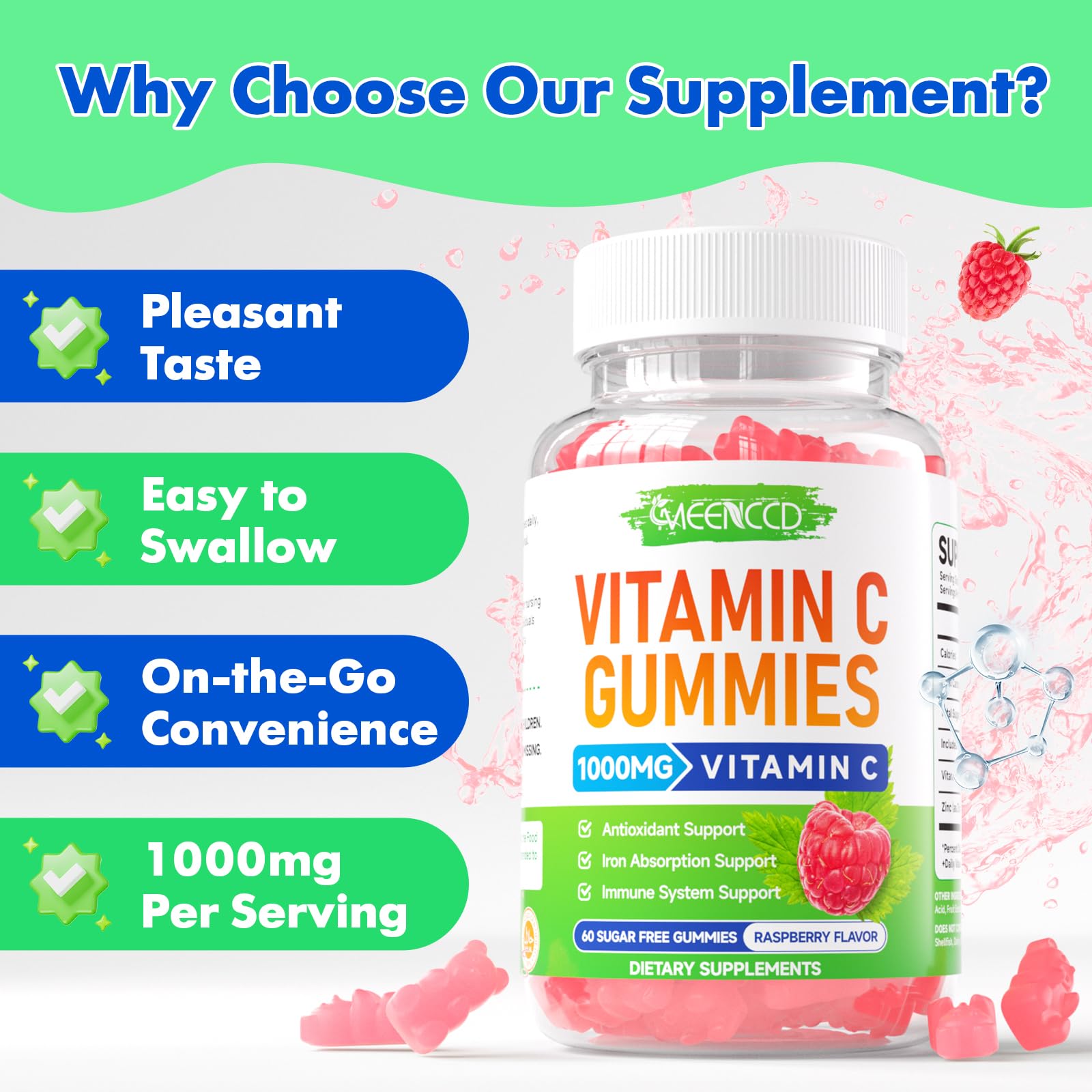 Gummy on the go: MEENCCD snack for daily routine