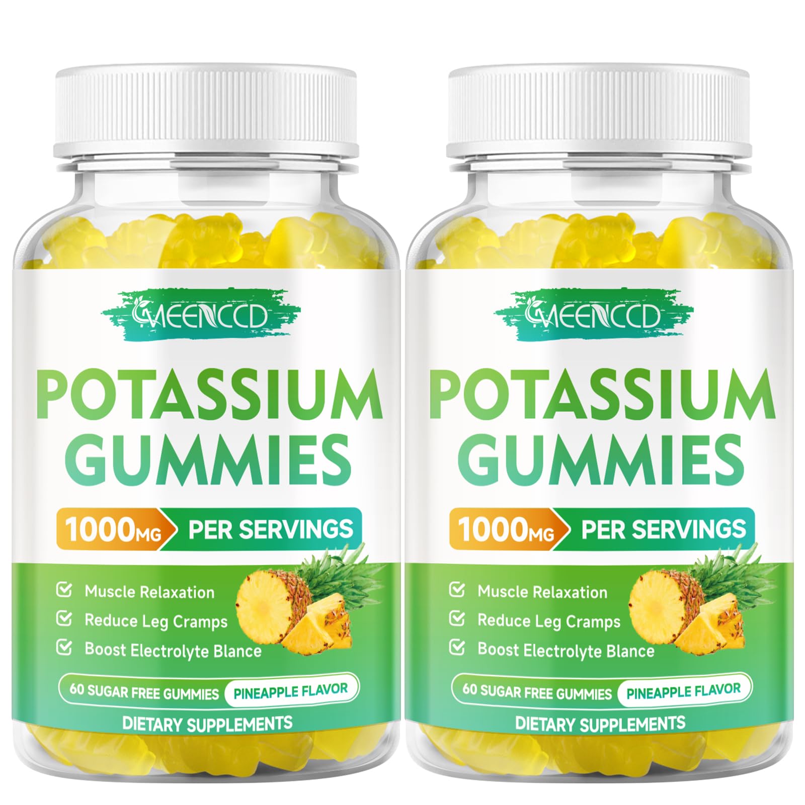 Gummies bottle on countertop ready for daily routine.