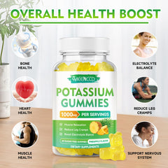 Gummies packaging label highlighting vegan, non-GMO, sugar-free formula.
