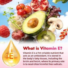 MEENCCD Vitamin E Gummies dosage guidance of two per day