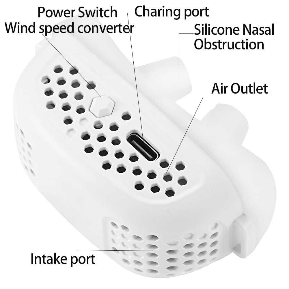 MEETCARE micro-motor vibration gently tightens nasal passages for breathing ease.