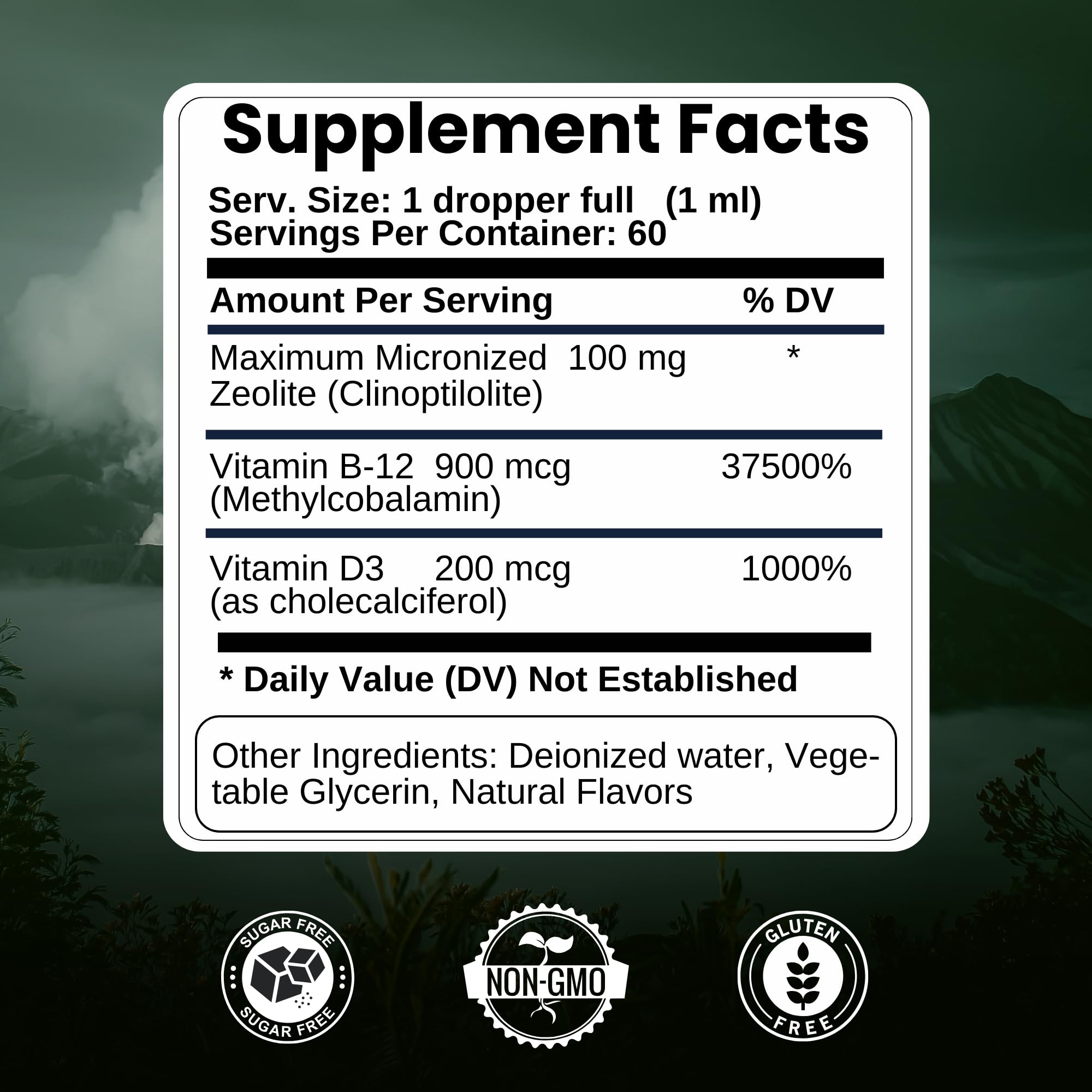 MEGA HEALTH Zeolite Detox is USA-made and third-party tested