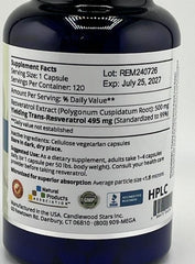 Mega Resveratrol study graphic hints at broad research usage