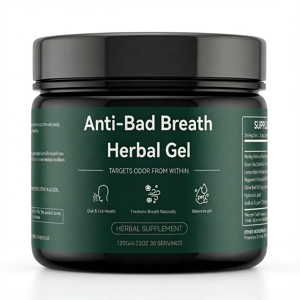 Megacephalus Anti-Bad Breath Gel bottle for daily internal deodorant and fresh breath