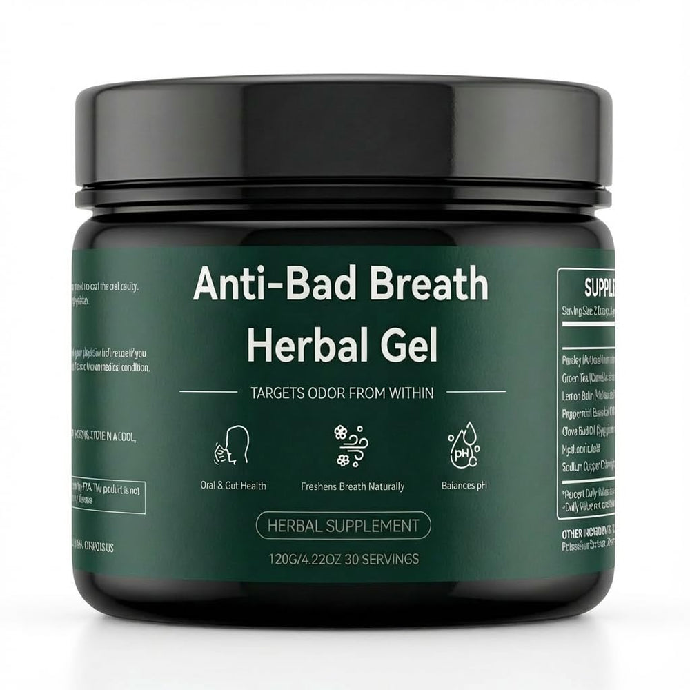 Megacephalus Anti-Bad Breath Gel bottle for daily internal deodorant and fresh breath