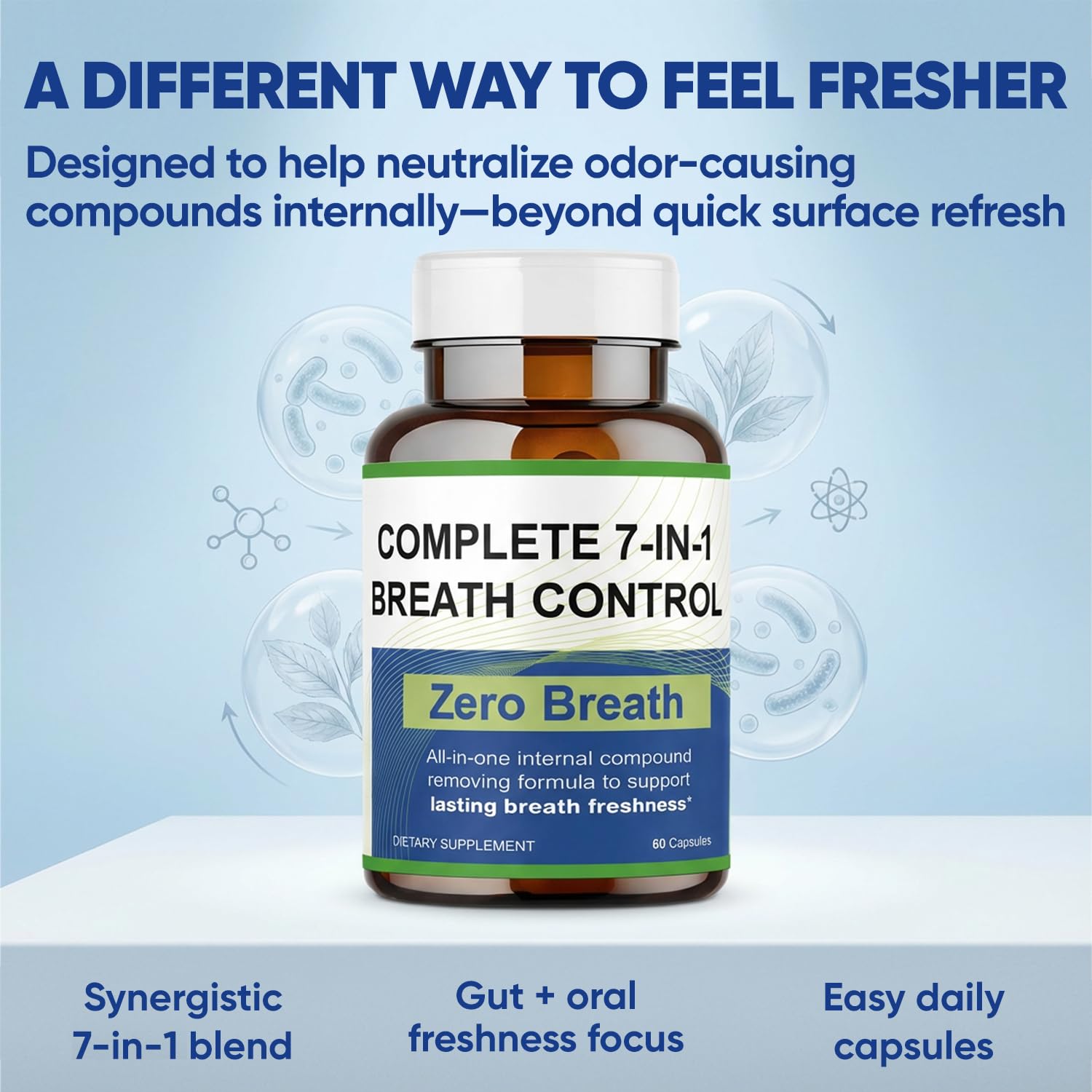 Packaging image highlights plant-based, clean formula ideal for on-the-go use.