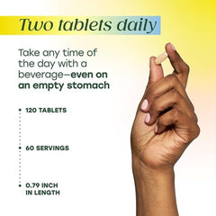 MegaFood 55+ tablets featuring methylated B12 and methylfolate