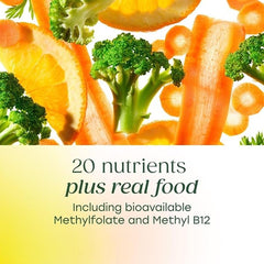 MegaFood 55+ bottle highlighting vitamin D3 at 1000 IU