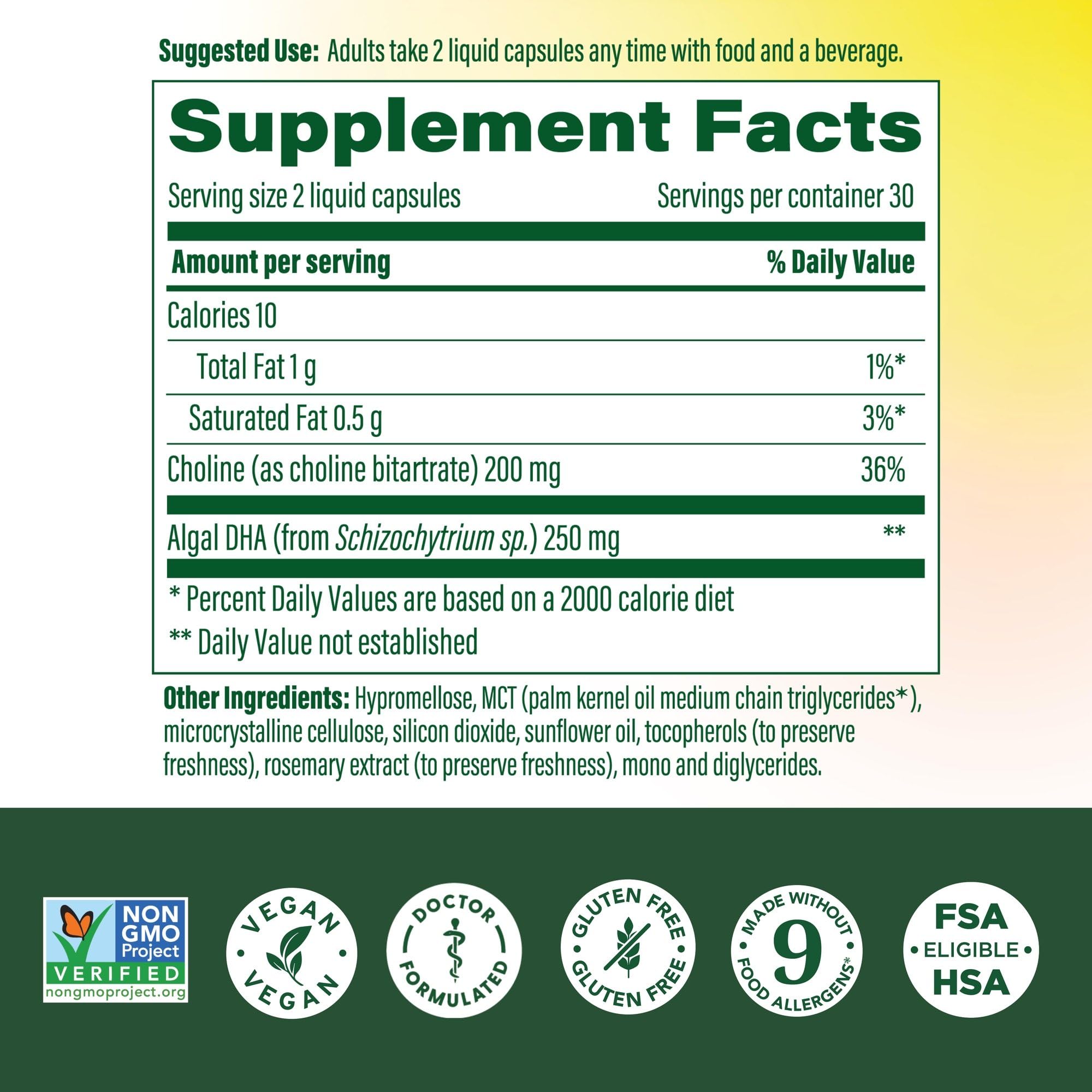 MegaFood Baby & Me 2 liquid capsules closeup shows easy delivery