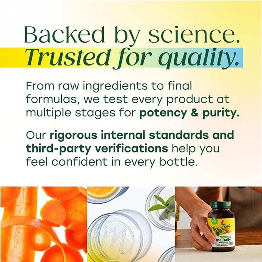 MegaFood Complex C third-party testing seal for trust and safety