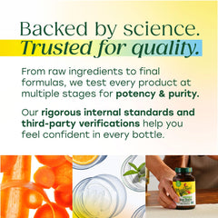 Gluten-free and allergen-free labels on MegaFood multivitamin packaging