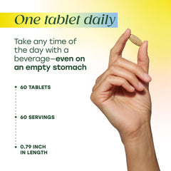 Gluten-free and vegetarian label visible on MegaFood bottle