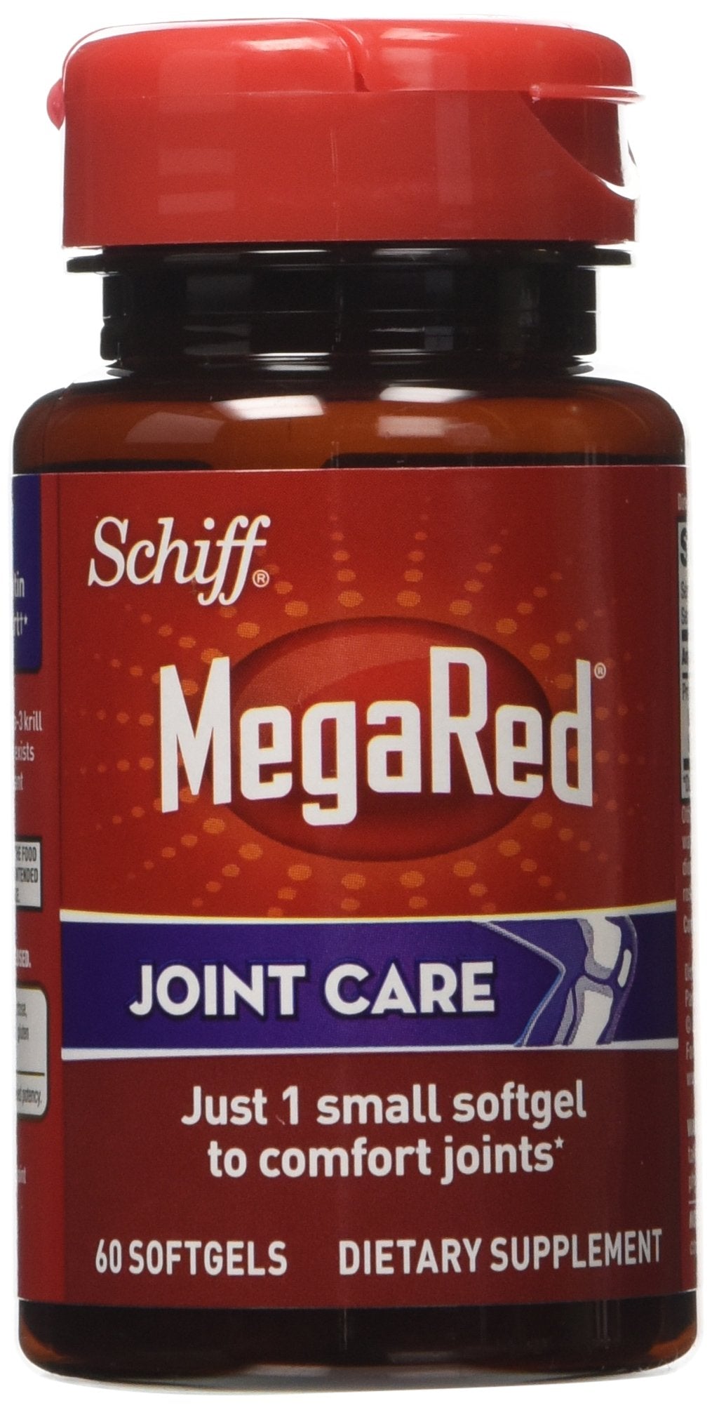 MegaRed Astaxanthin antioxidant capsule emphasizes natural protection.