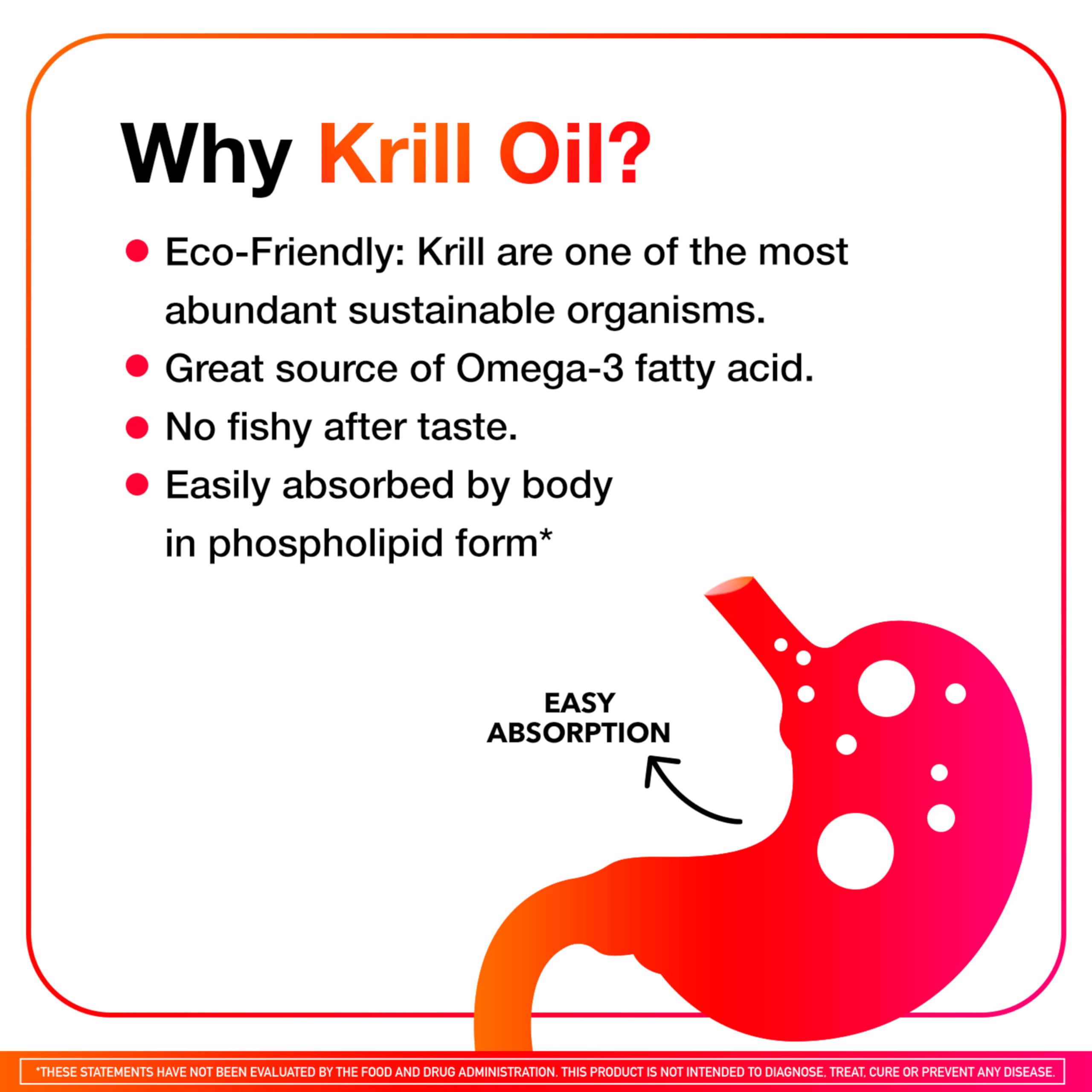 MegaRed astaxanthin antioxidant highlight within the softgel formula
