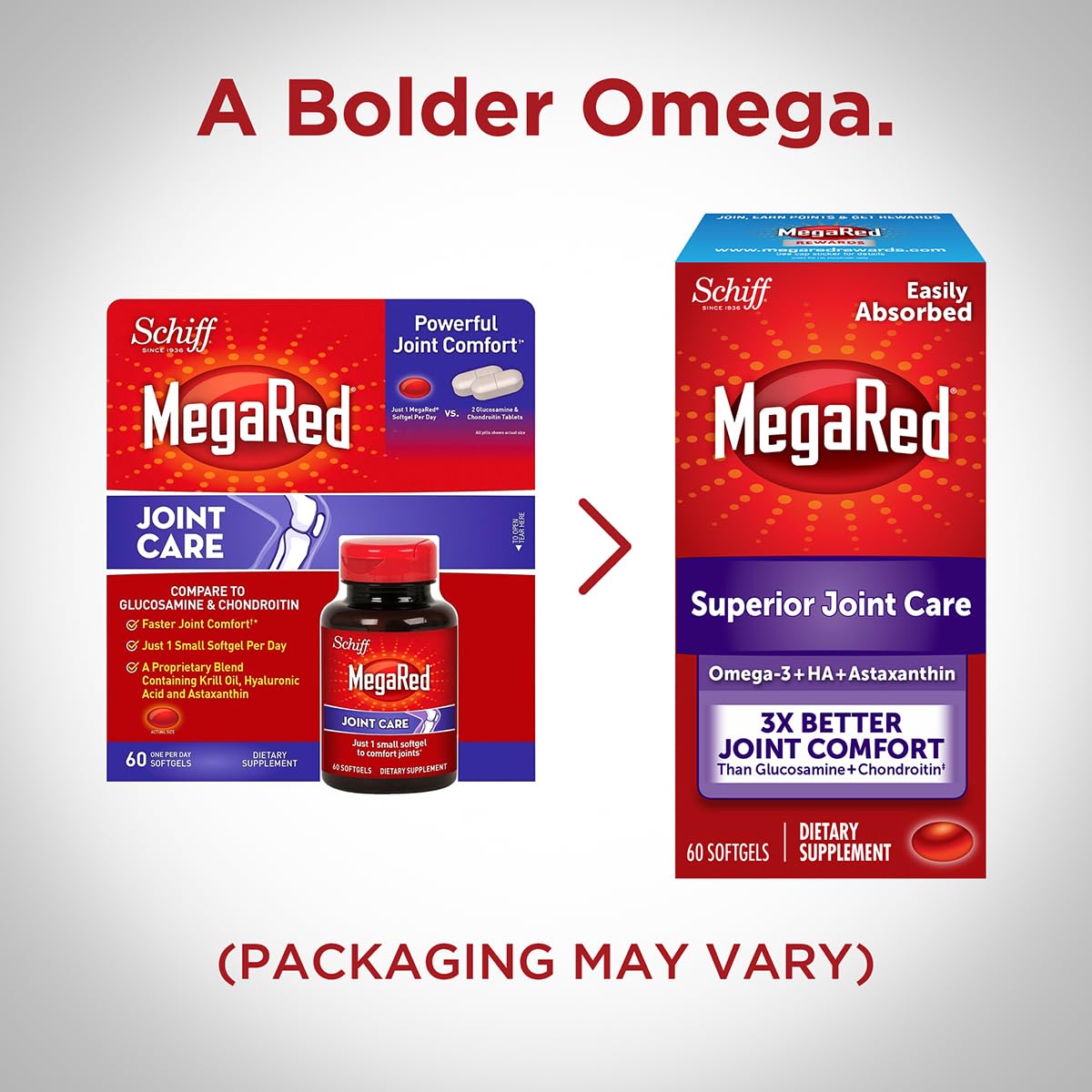 MegaRed easy absorption phospholipid krill oil visual