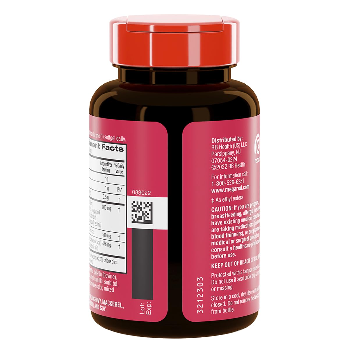 MegaRed micro-droplets technology graphic illustrating improved absorption