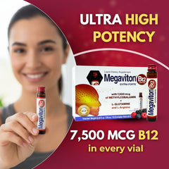 Megaviton B12 Extra Forte immune and nervous system support theme