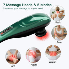 MEGAWISE massager with five speeds for versatile targeting.