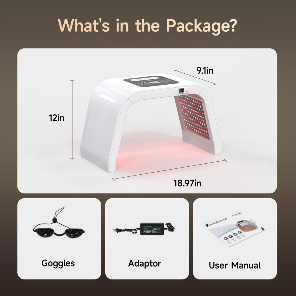 Megelin compact therapy device with cord ready for home spa routines
