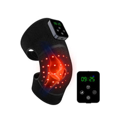 Megelin red light knee pad with wireless battery for hands-free use at home.