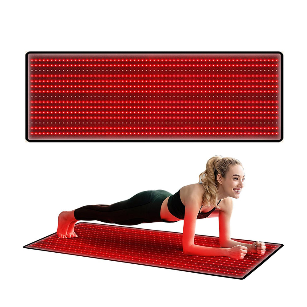 Megelin red light therapy mat full-body coverage enables convenient sessions