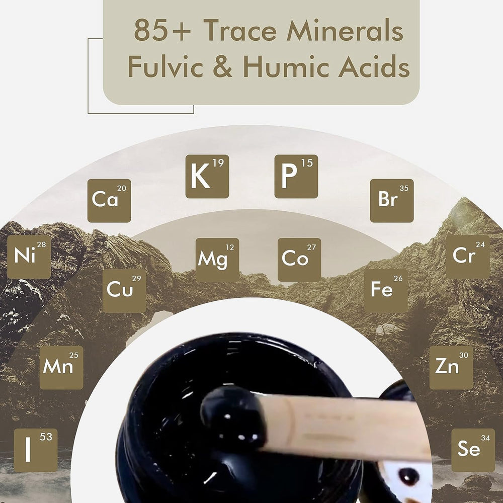 Meideal Shilajit resin gold-grade quality emphasizing potency and minerals