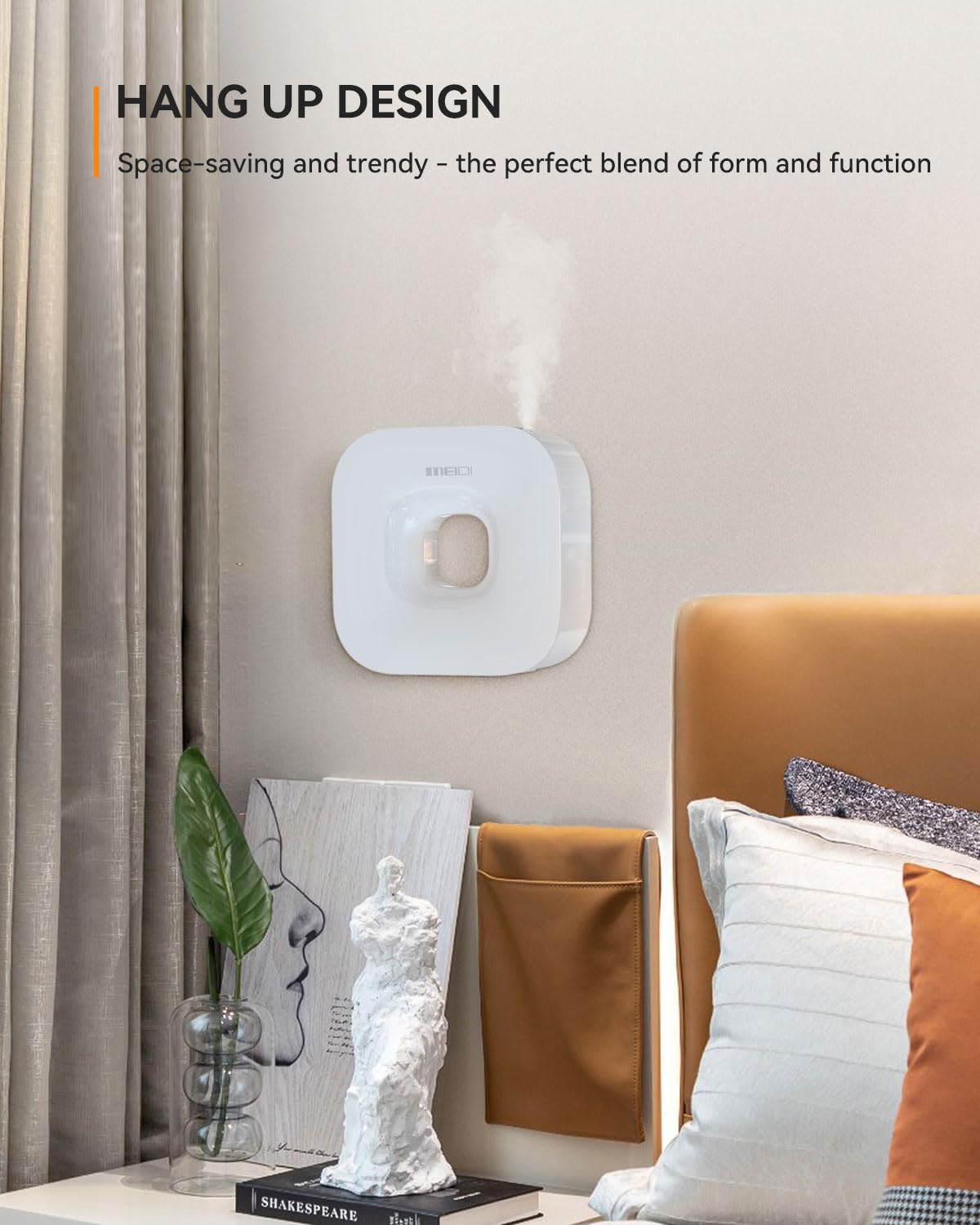 Meidi waterless diffuser type-c battery option for flexible power on the go.