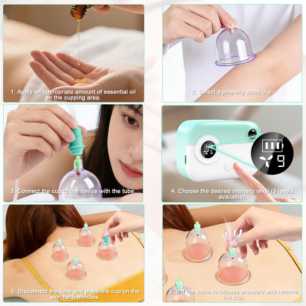 Meifuly complete set of 14 cups across 7 sizes for full coverage.