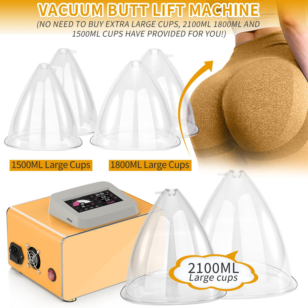 Meifuly 1800 ml cup covering broader areas during spa sessions.