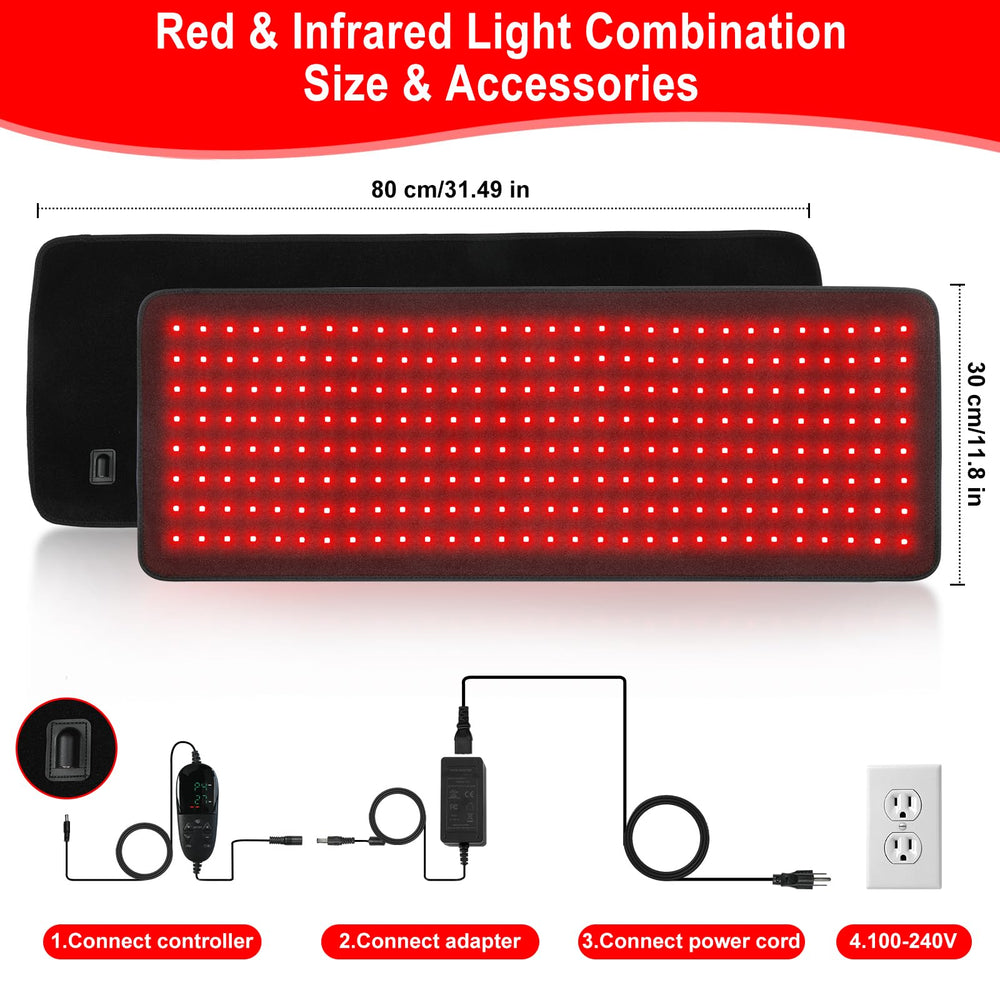 Meiye therapy pad control panel with brightness adjustment