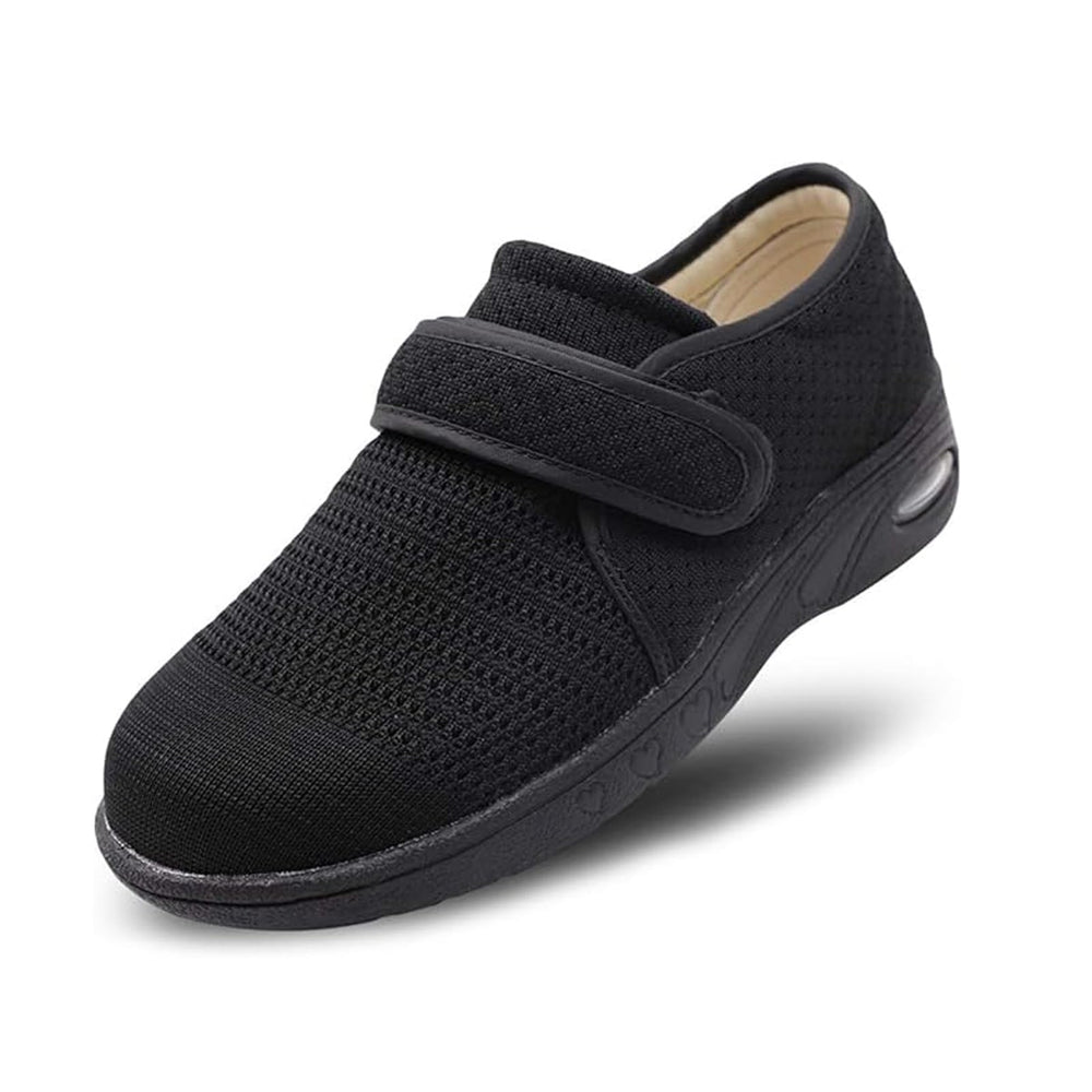 MEJORMEN women's diabetic walking shoes with adjustable strap for swelling-prone feet