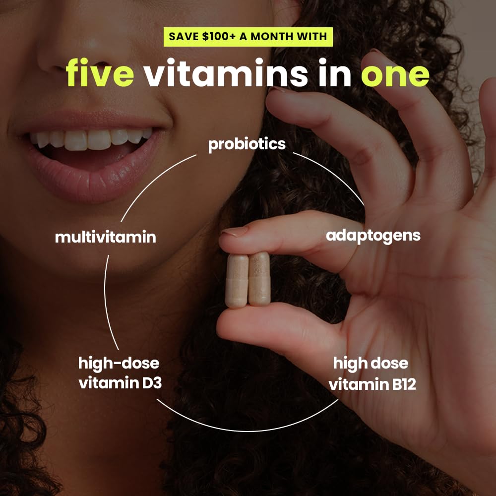 Vitamin D3 sourced from algae in Mela Daily Essentials for immune and mood support.