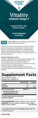 Melaleuca Coldwater Omega-3 softgels, convenient daily capsules