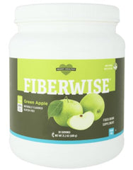 Melaleuca FiberWise Green Apple bottle on counter for daily digestive wellness.