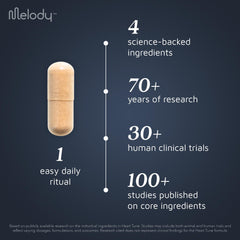 Melody Heart Tune facility-lab-testing depicts USA-made product tested for potency.