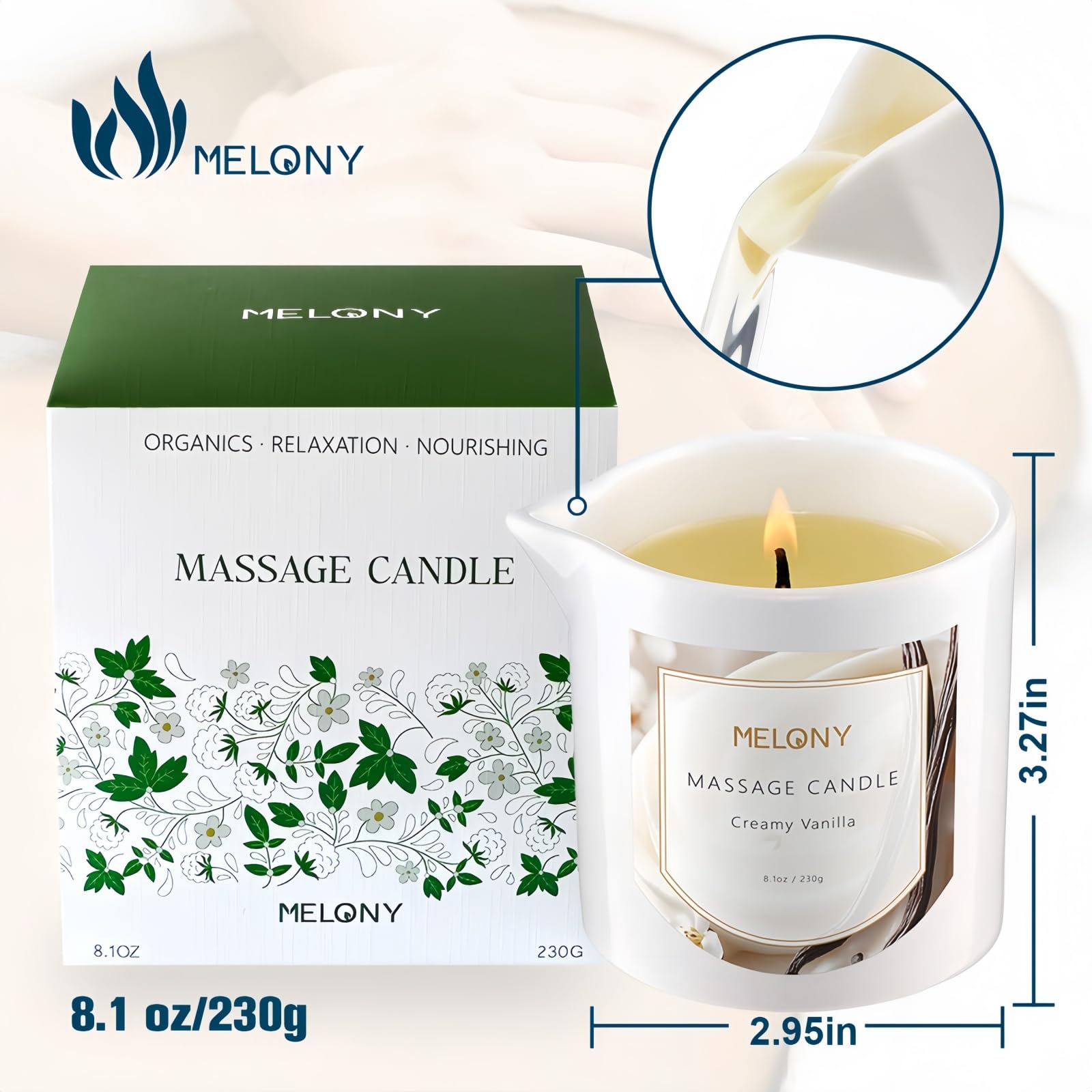 Melony gift packaging idea suitable for birthdays or anniversaries with luxurious presentation.