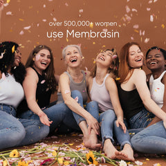 Membrasin Vitality Pearls bottle glow highlighting sea buckthorn hydration formula