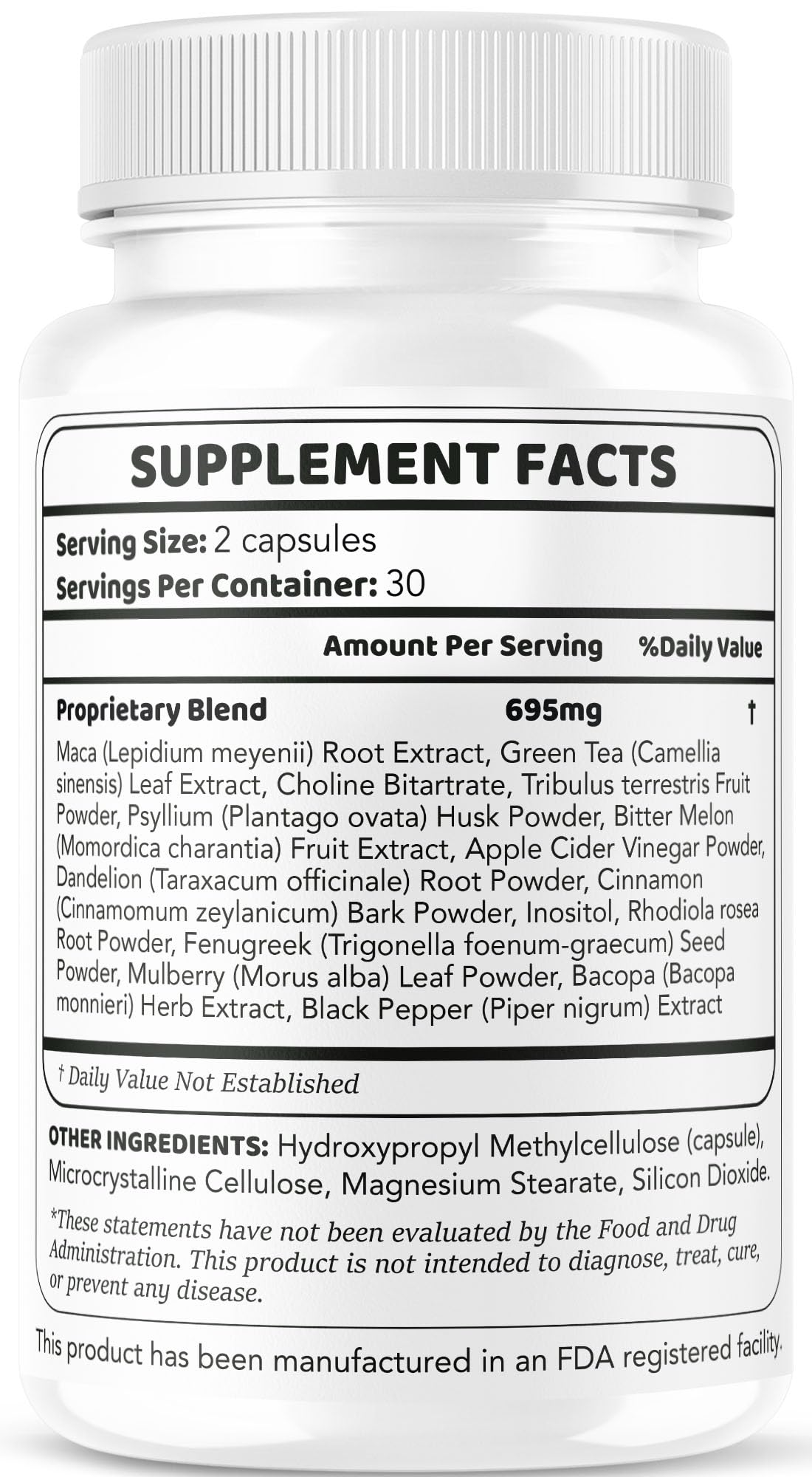 Memorion Pro label details highlight the advanced formula features.
