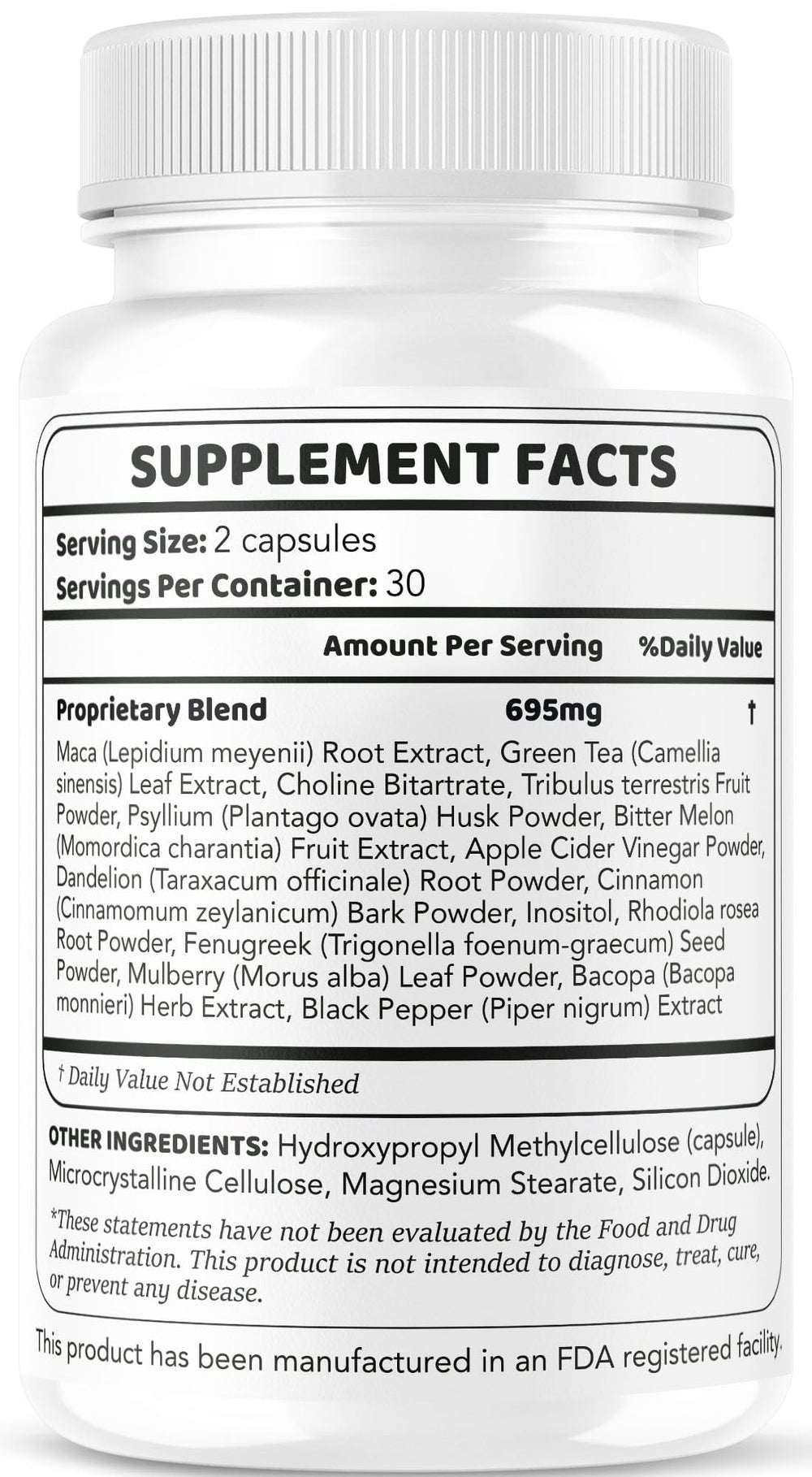 Memorion Pro label details highlight the advanced formula features.