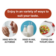 MENBLY on-the-go sachet being opened for intake
