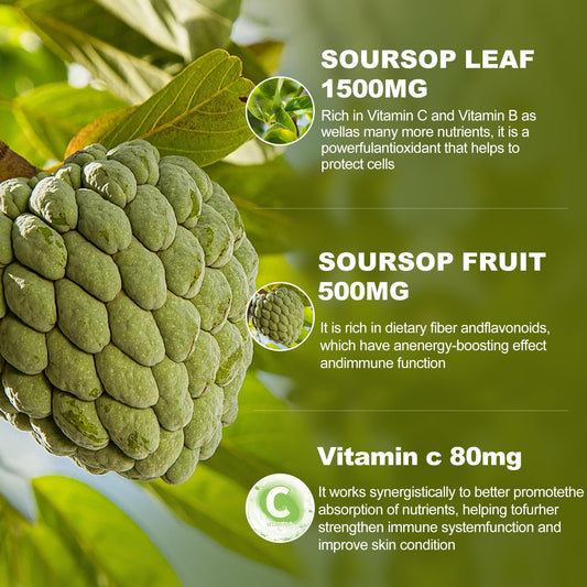 Menkru Soursop Liquid Drops dropper for easy dosing.