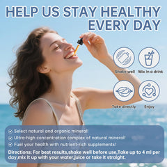 Menkru Zeolite Drops suitable for kids and adults for daily use