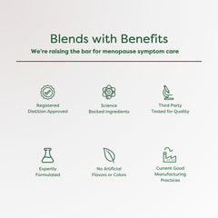 MENOLABS FocusHer enXtra ingredient icon conveys caffeine-free alertness and sustained concentration.