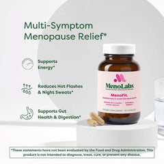 MENOLABS MenoFit gut-health emphasis with probiotic blend