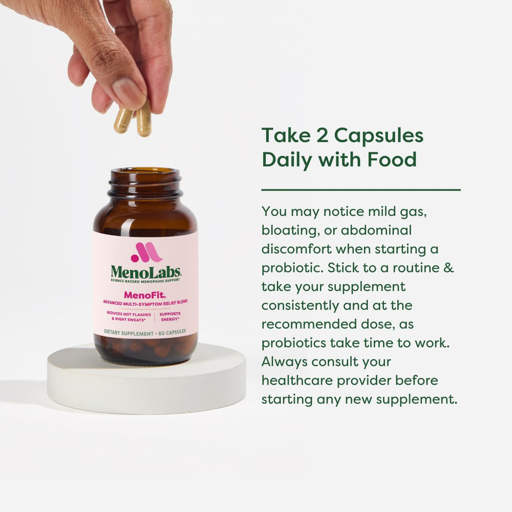 MENOLABS MenoFit hot-flashes concept image showing subtle relief