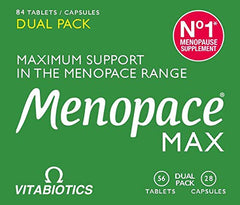 Calcium-focused view of Menopace Max emphasizing bone health nutrients.