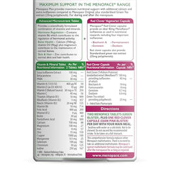 Green tea extract feature in Menopace Max for antioxidant support.