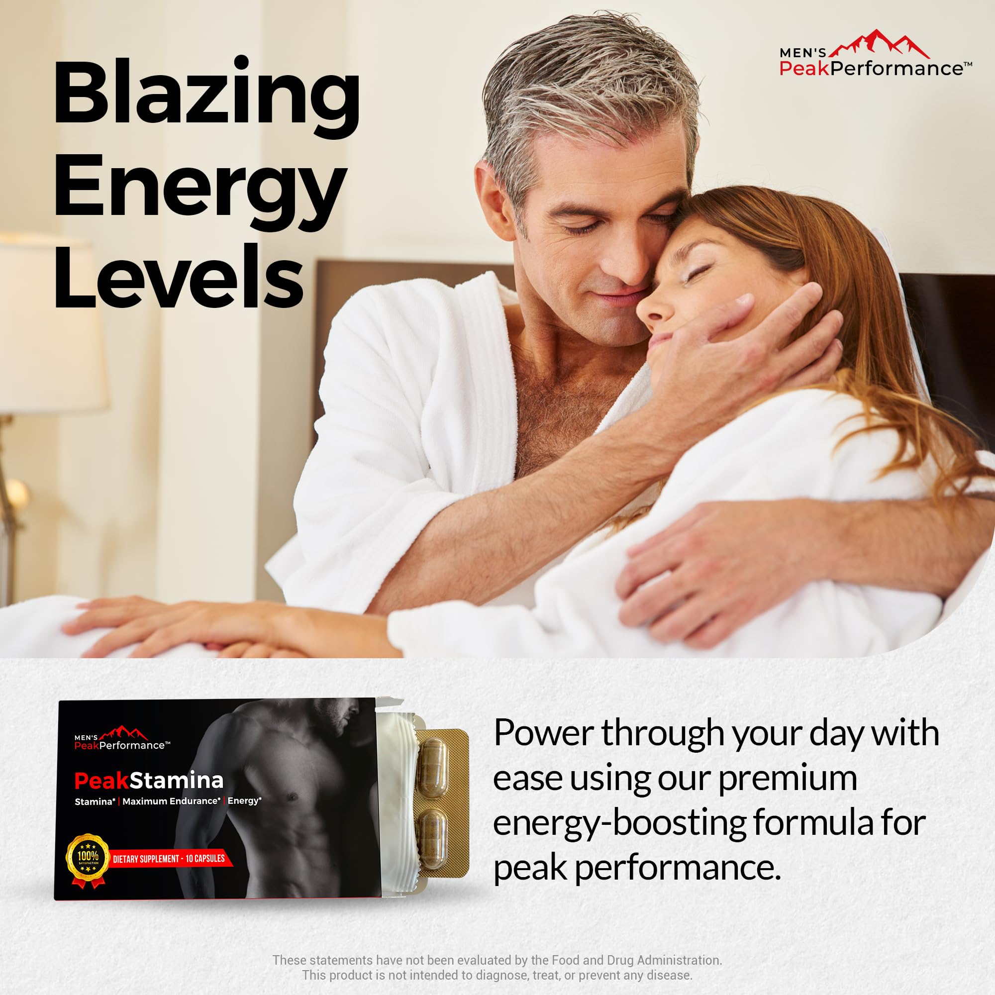 PeakStamina ingredients herbs image highlights Horny Goat Weed and Maca.
